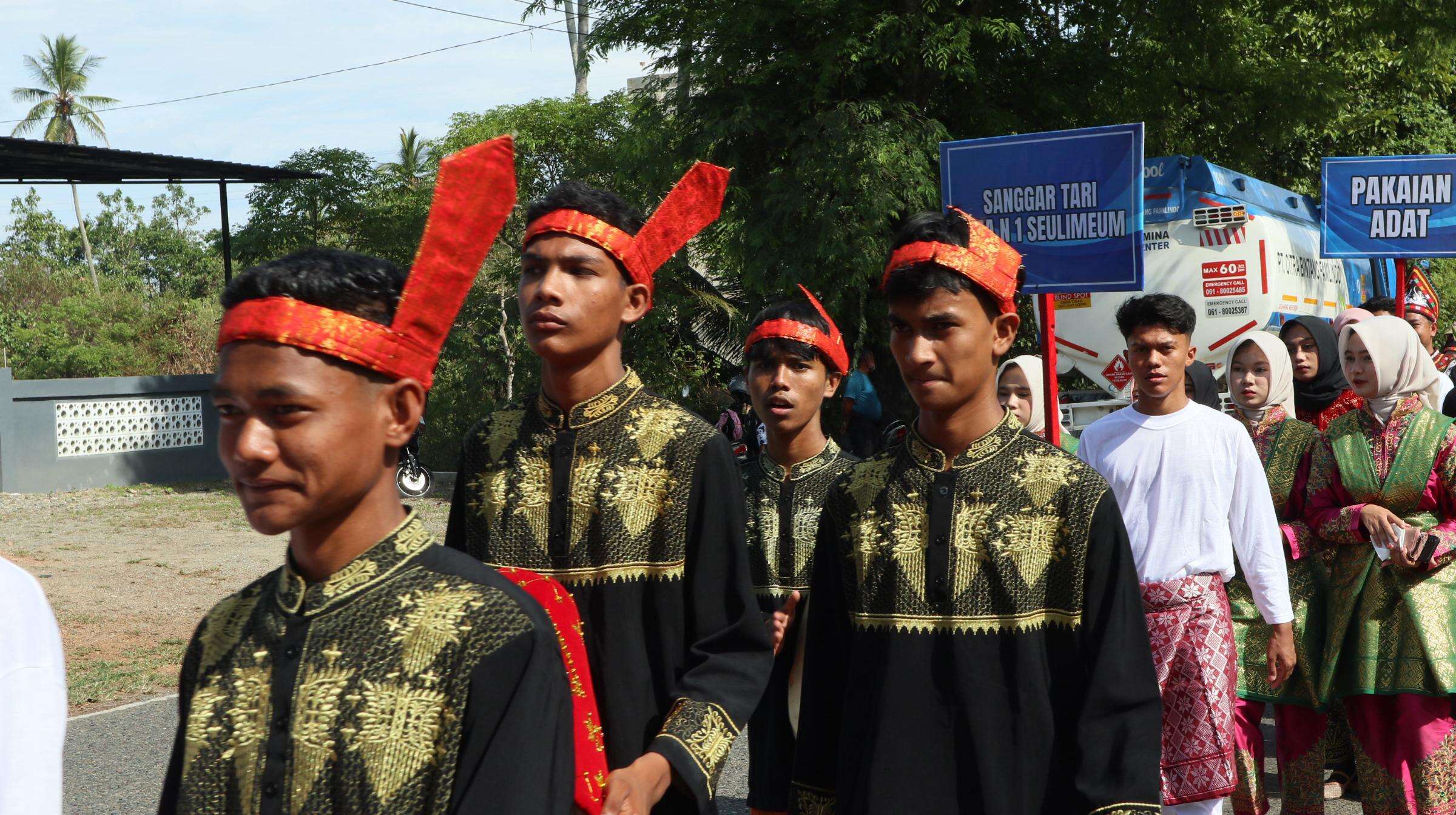Serba-Serbi Karnaval Peringatan HUT Kemerdekaan RI 2025 SMA Negeri 1 Seulimeum